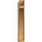 Ekena Millwork Thorton Arts & Crafts Rough Sawn Outlooker, Western Red Cedar, 6"W x 24"D x 36"H OUT06X24X36THR03RWR - alternate 2